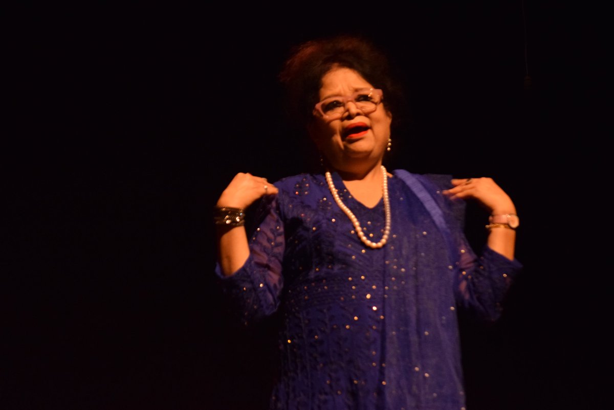 crow_motion's tweet photo. India's 'Theater for change' performs 'When the rainbow is enough' Inspired by the African American playwright Ntozake Shange’s brilliant piece of chore poems. #KITFEST2019 is about sharing cultures & experiences thru' theater. #CrowCorrespond https://t.co/436mIuq6nG