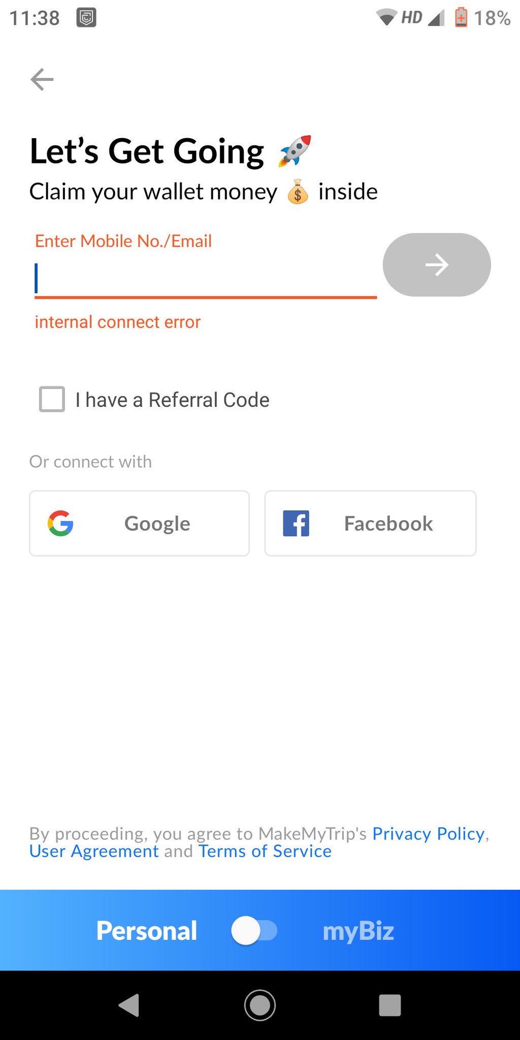 makemytrip referral code for new user 2019
