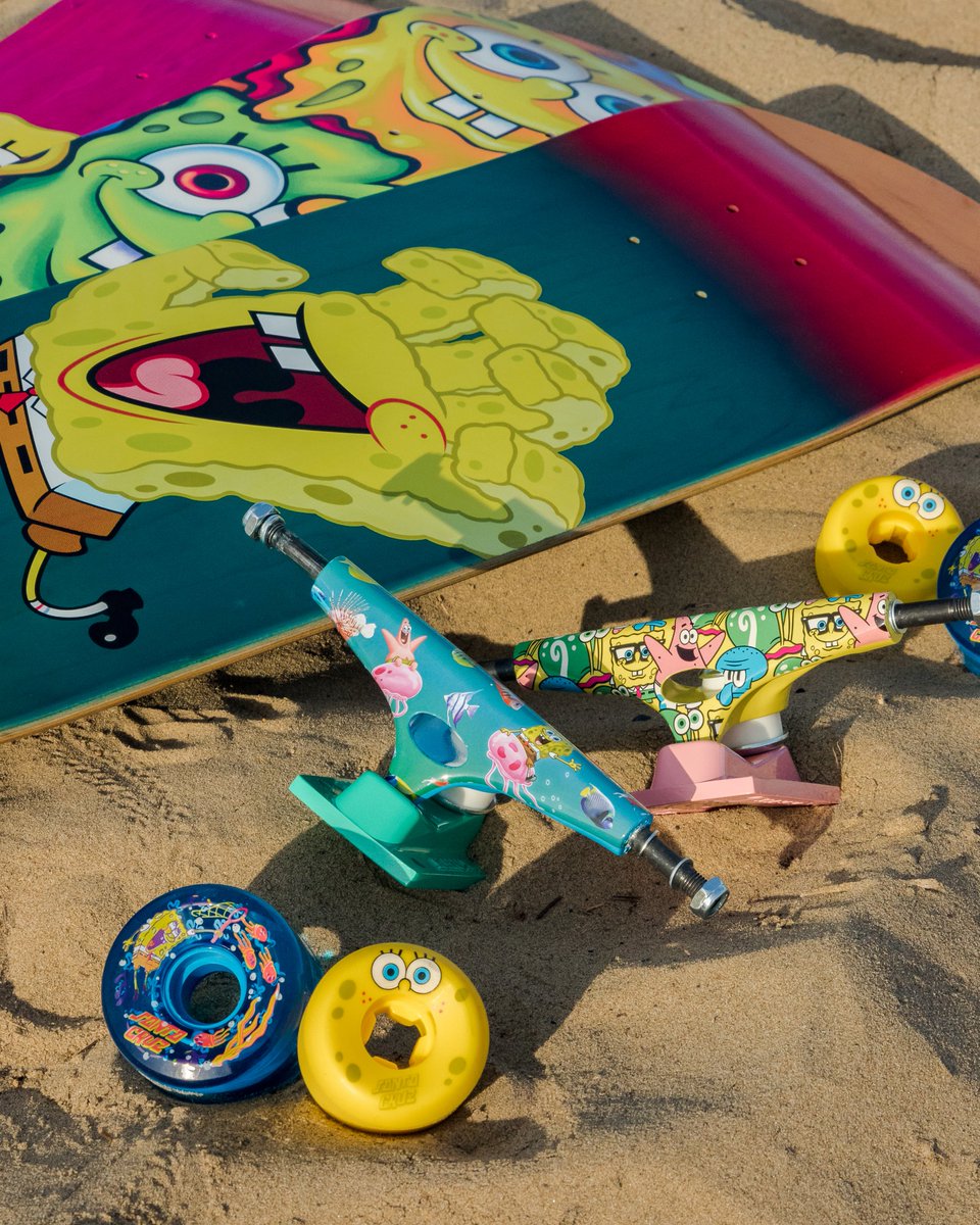 tactics's tweet photo. 🧽 ⭐️ 🐿 Ahoy, Skateys! The brand new @spongebob X @santacruzskate &amp; @kruxtrucks goods are now on our site and in our shops. 🦑 🦀 🐡#TacticsSkate #SpongeBobSkate #AreYaReadyKids #TacticsPortland #TacticsEugene #TacticsBend

https://t.co/GrLB6TfjSj https://t.co/ORICUDZVNd