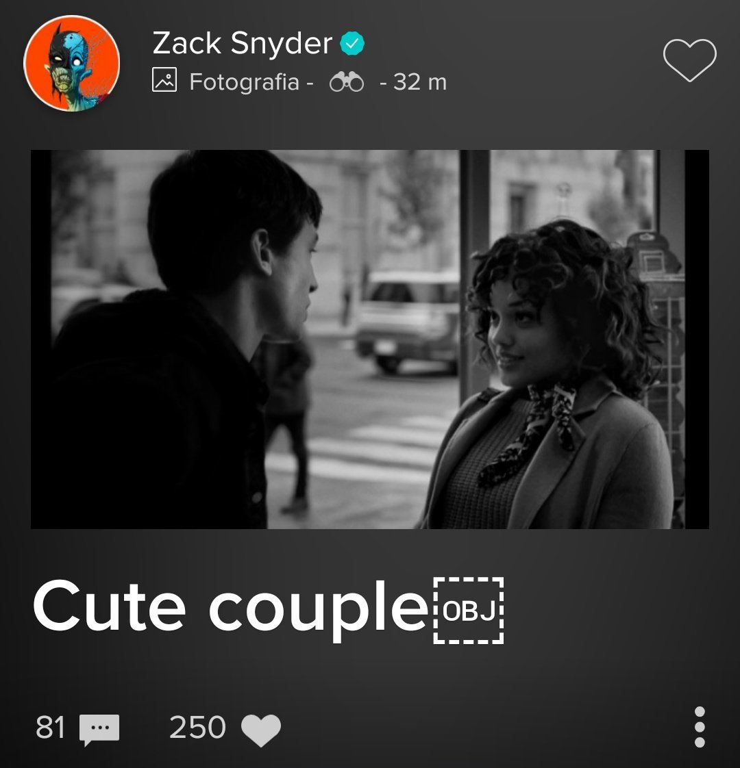 The new couple!  #ReleaseTheSnyderCut