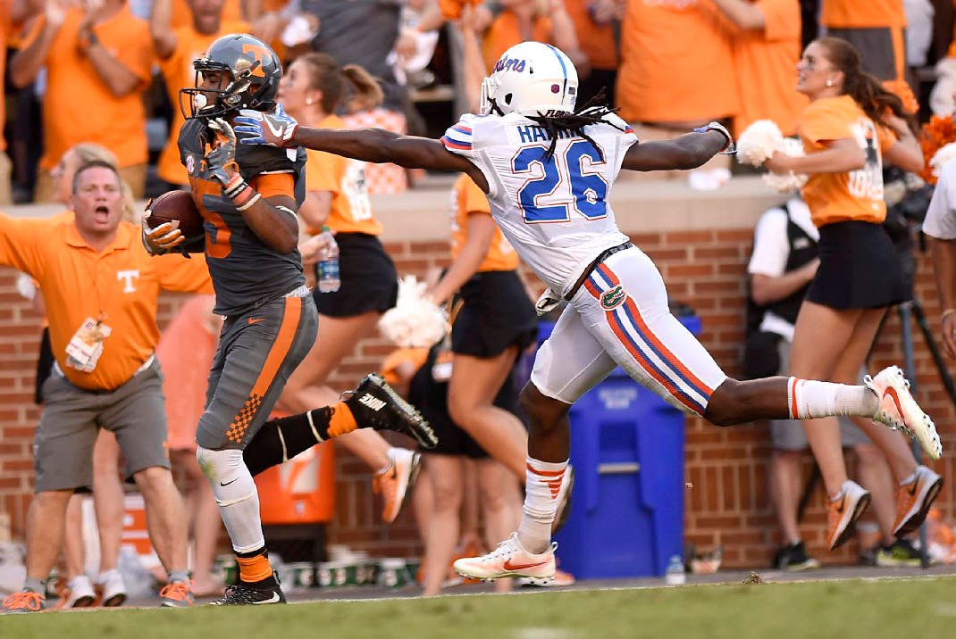 However, Florida’s 11 game win streak vs Tennessee was broken as they gave up 38 unanswered points to lose 38-28.
