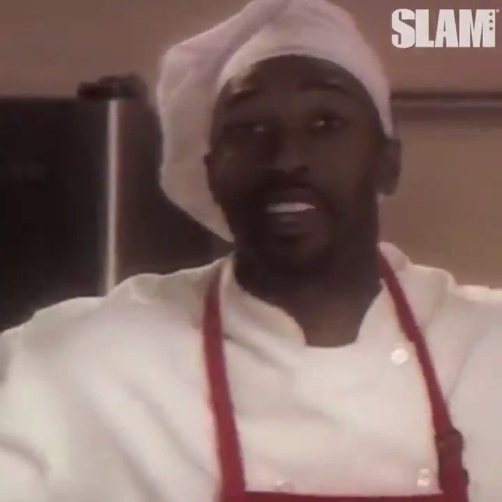 SLAMonline: \"If you\re sticking me, you\re getting cooked.\" Happy birthday to Gilbert Arenas.

