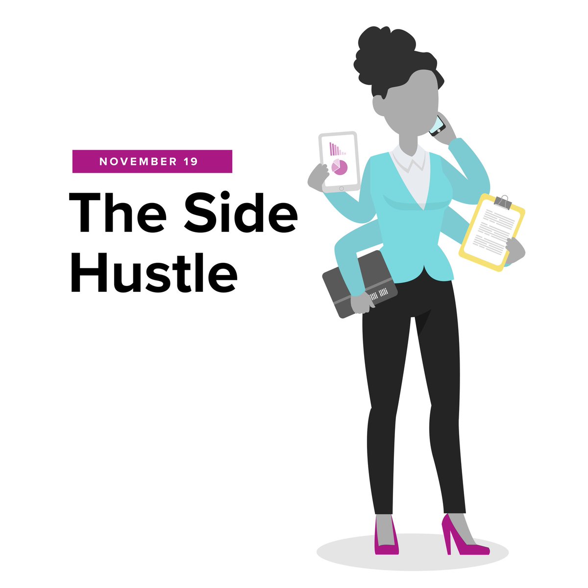 Women in the digital space carry high demand talents (💁‍♀️👩‍💻) that create opportunity in your company, as a volunteer &amp; independently. At our #togetherindy meetup Nov. 19, Andrea Liebross will help make your hustle easier to navigate or prioritize. Register: linktr.ee/indytogetherdi…