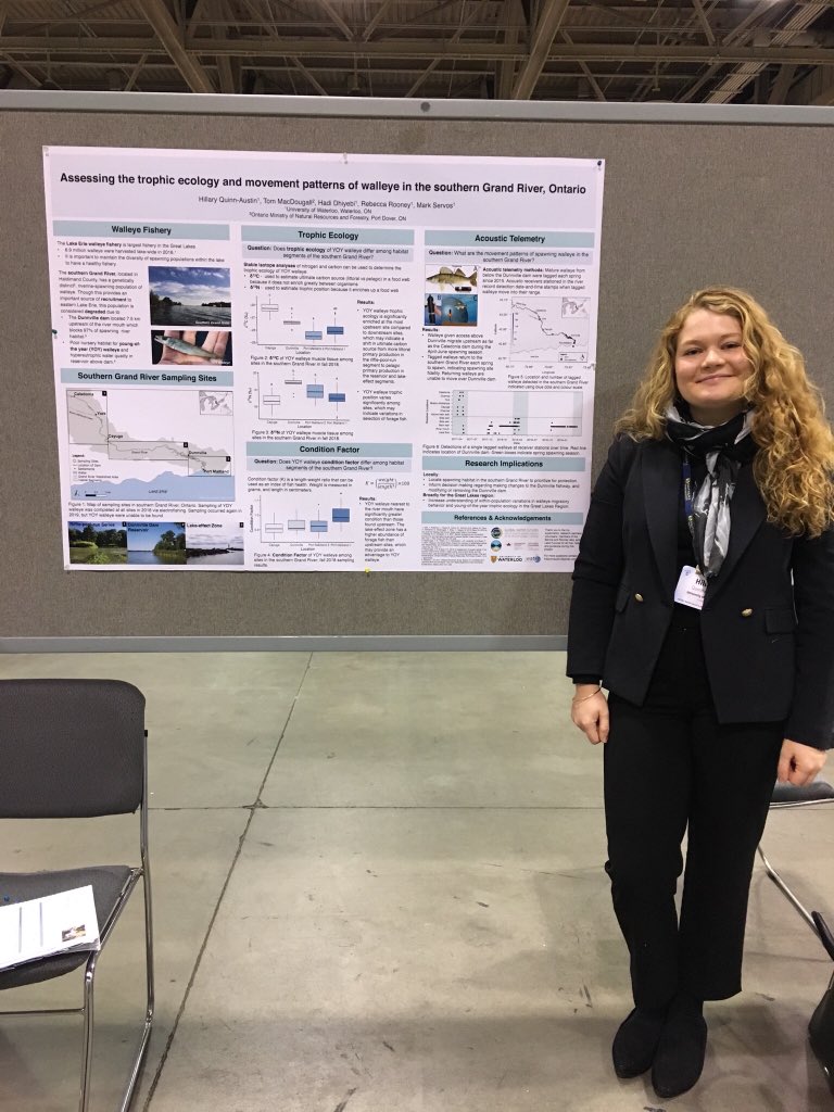 A great week of learning and #scicomm at #SETACToronto! Congrats to my #UWaterloo pals on presenting all their fantastic talks and posters 🐟🔬💧