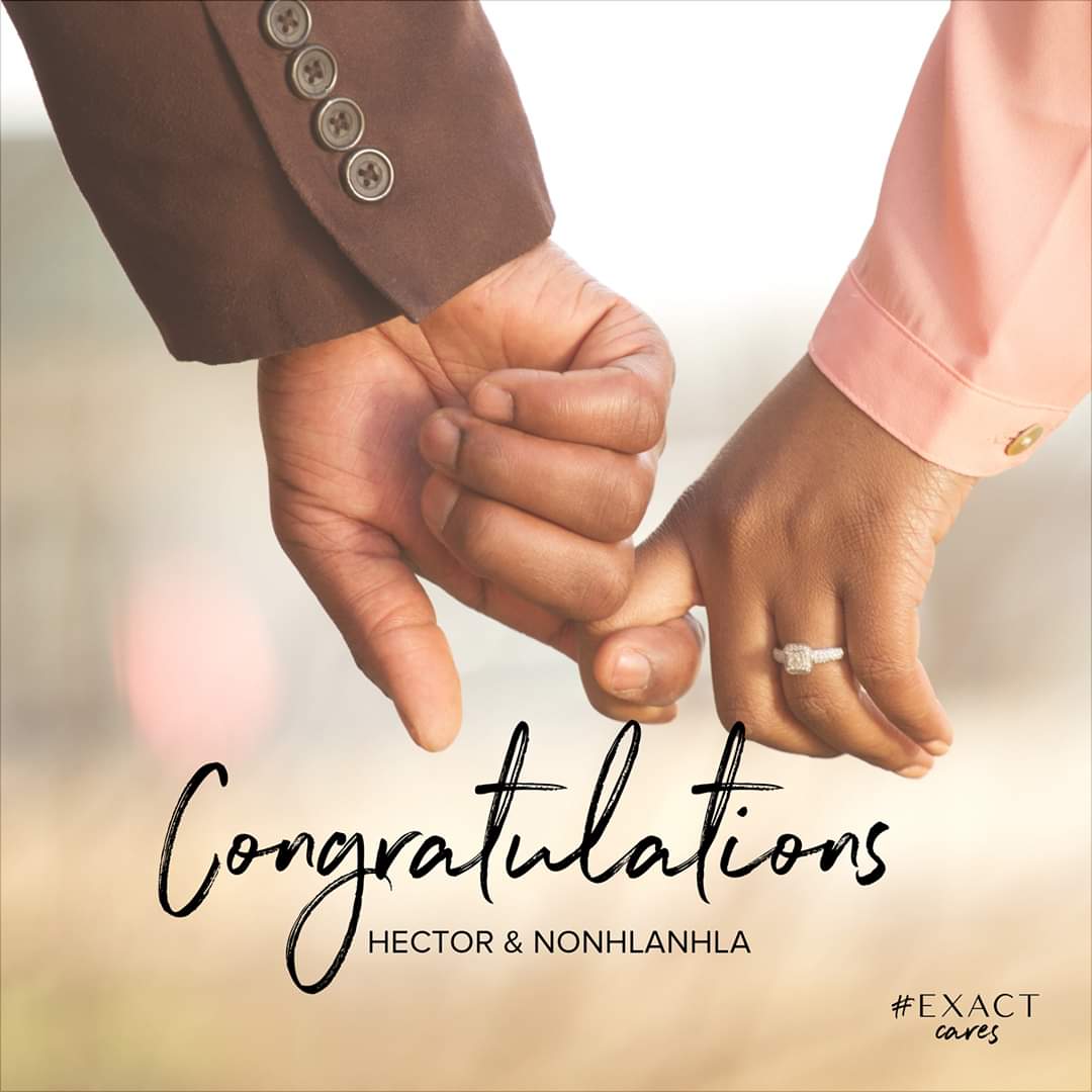 Congratulations Hector &amp; Nonhlanhla on your exciting new chapter. We believe in building a future that's made to last. We've set up a R5000 #SchoolDays education bursary to help pave the way to great beginnings for your family.

#KFCProposal #KFCWEDDING #KFCcouple #ExactCares
