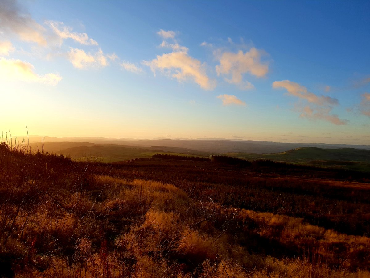 It was looking pretty stunning up in the hills of #llandegla just before the sun went down. Looks like a great night for a #dashinthedark 👍
#northwales #wales