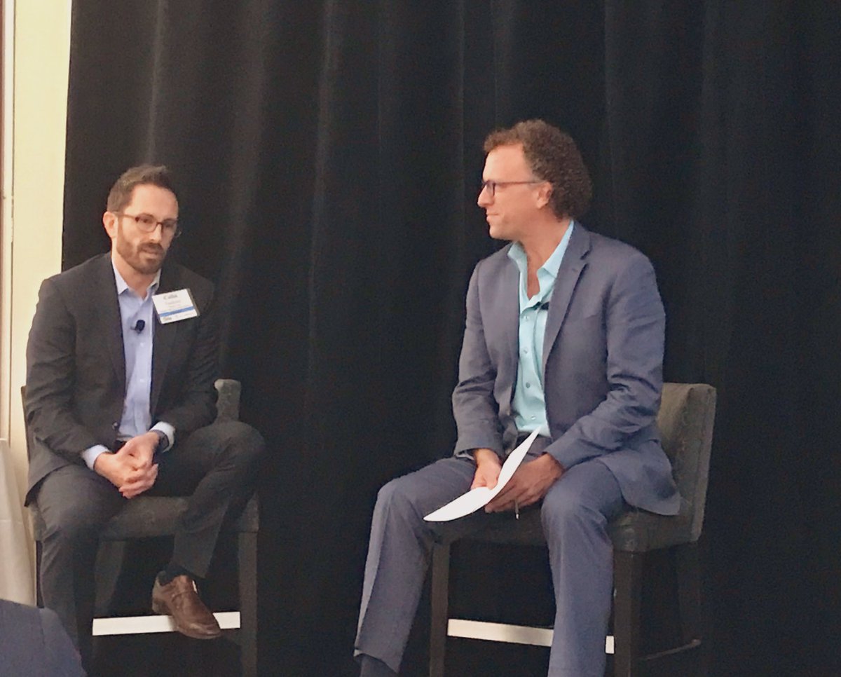 SMA_National's tweet photo. Abe Madkour of @sbjsbd interviewing @ColinFaulkner of the @Cubs at the Awards Luncheon at @SMA_National in Chicago. #SMAChicago https://t.co/nRWnG7zd1U