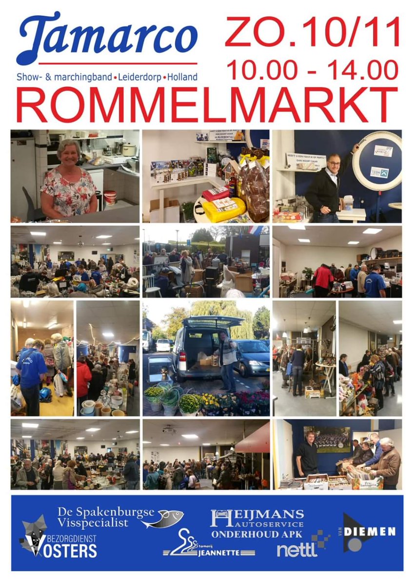 A.s. zondag 10 november #rommelmarkt bij Tamarco #Leiderdorp Mooie spulletjes én gezelligheid. Wat wil je nog meer?!
