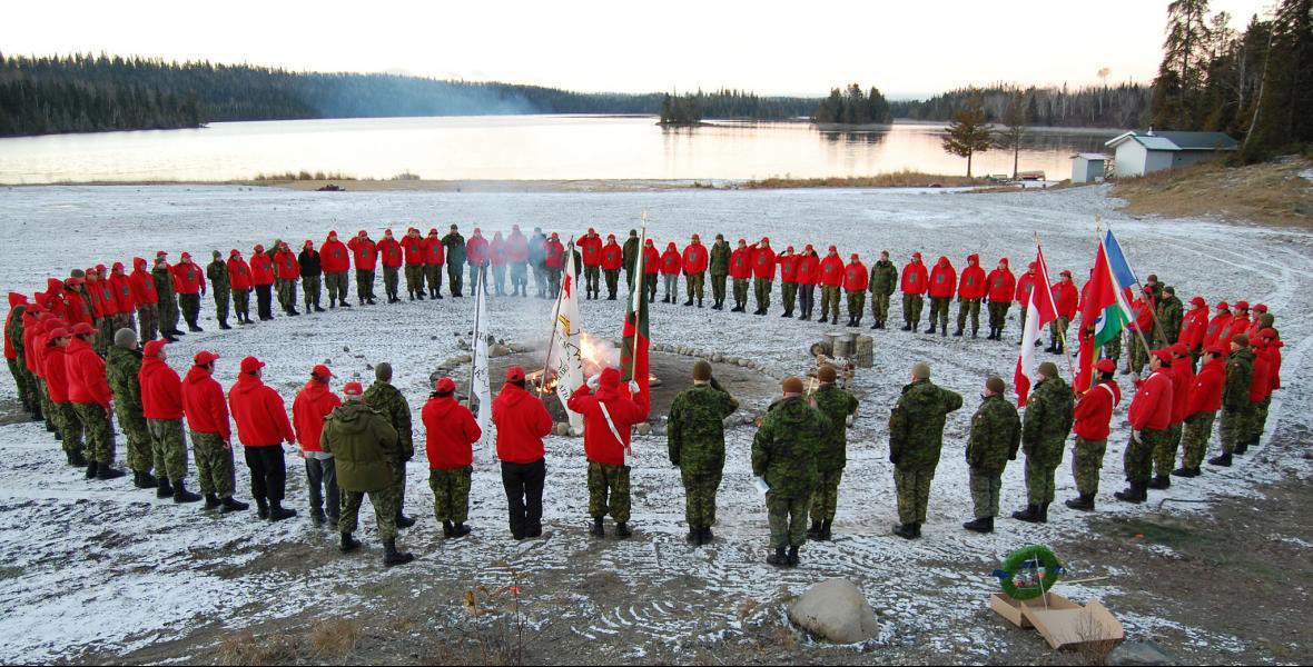 SaintSocialPSDL's tweet photo. Today on Aboriginal Veterans Day, we salute the more than 12,000 brave Indigenous men and women who have served our country over the years. #CanadaRemembers

https://t.co/7ucjpPfrjc https://t.co/rCOMZsnfLe