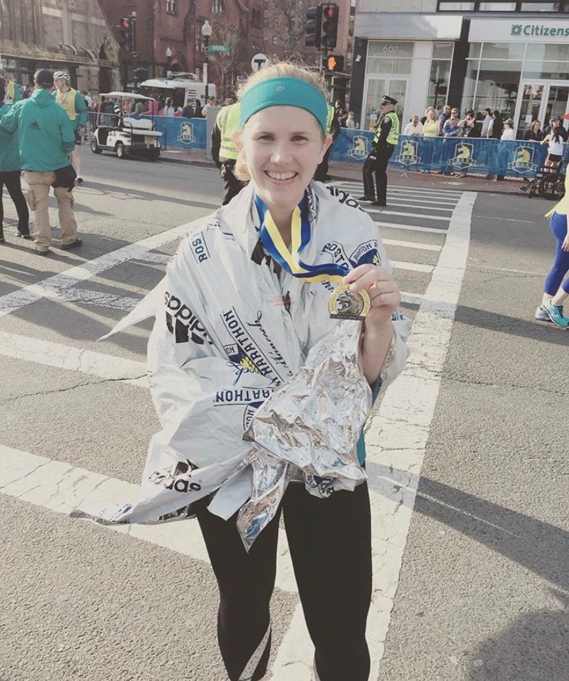 After getting a CT that day, she was immediately transferred and scheduled for resection  @mghfc. I’ll skip ahead to say that luckily, her story’s ending is a happy one. She has since run 5 Boston Marathons in support of MGH’s Fighting Kids Cancer team.