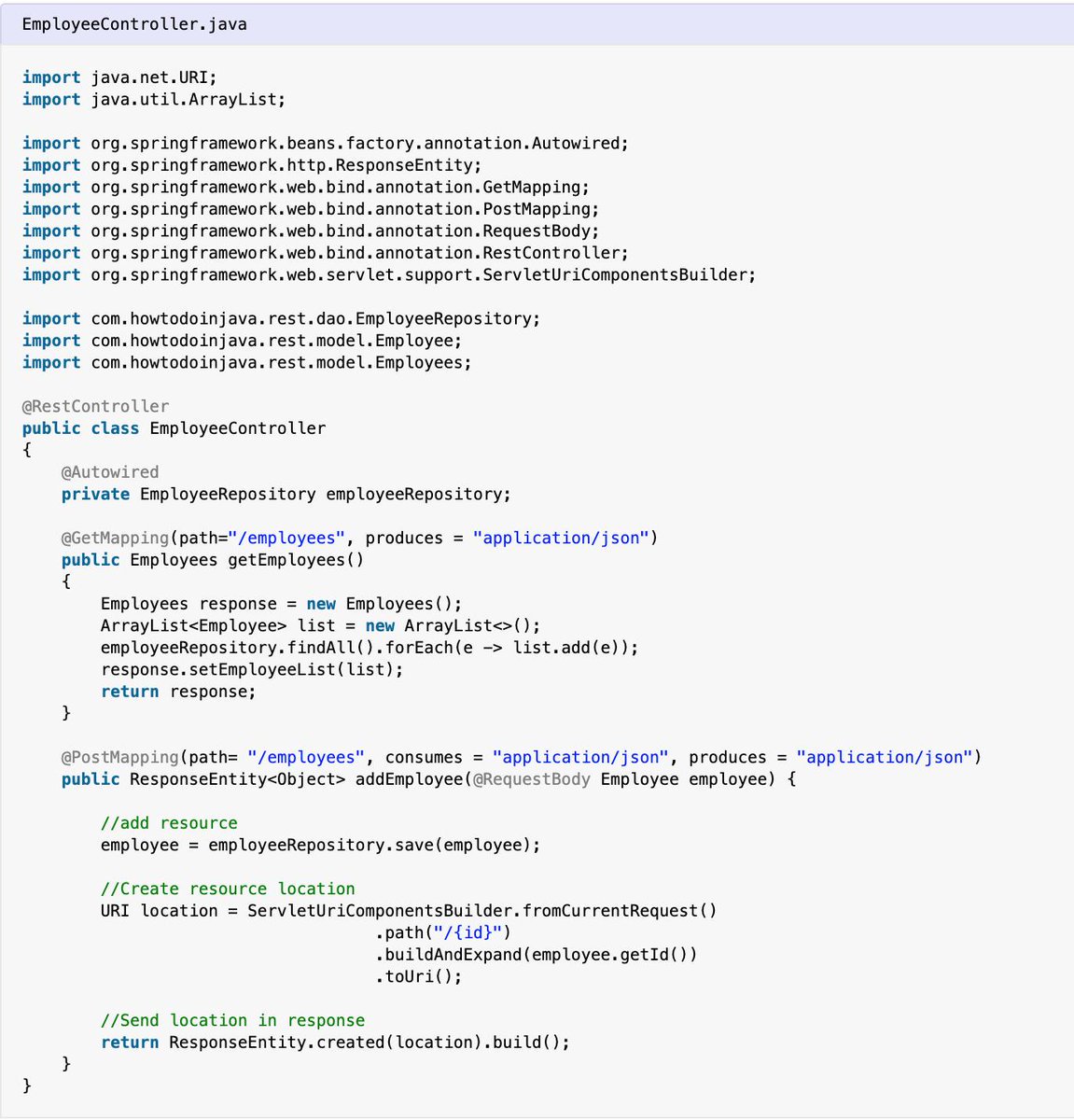 Learn to write integration tests for given Spring rest controller apis using SpringBootTest and Junit 5. @HowToDoInJava howtodoinjava.com/spring-boot2/t…