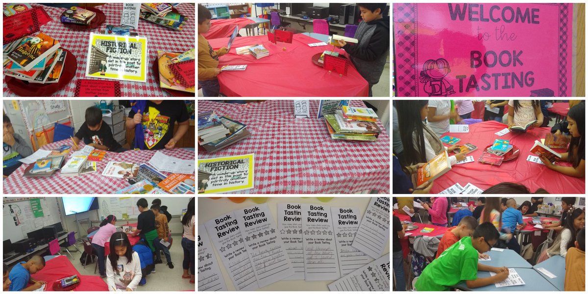 Book Tasting was a hit! How do you get your kids excited about reading?