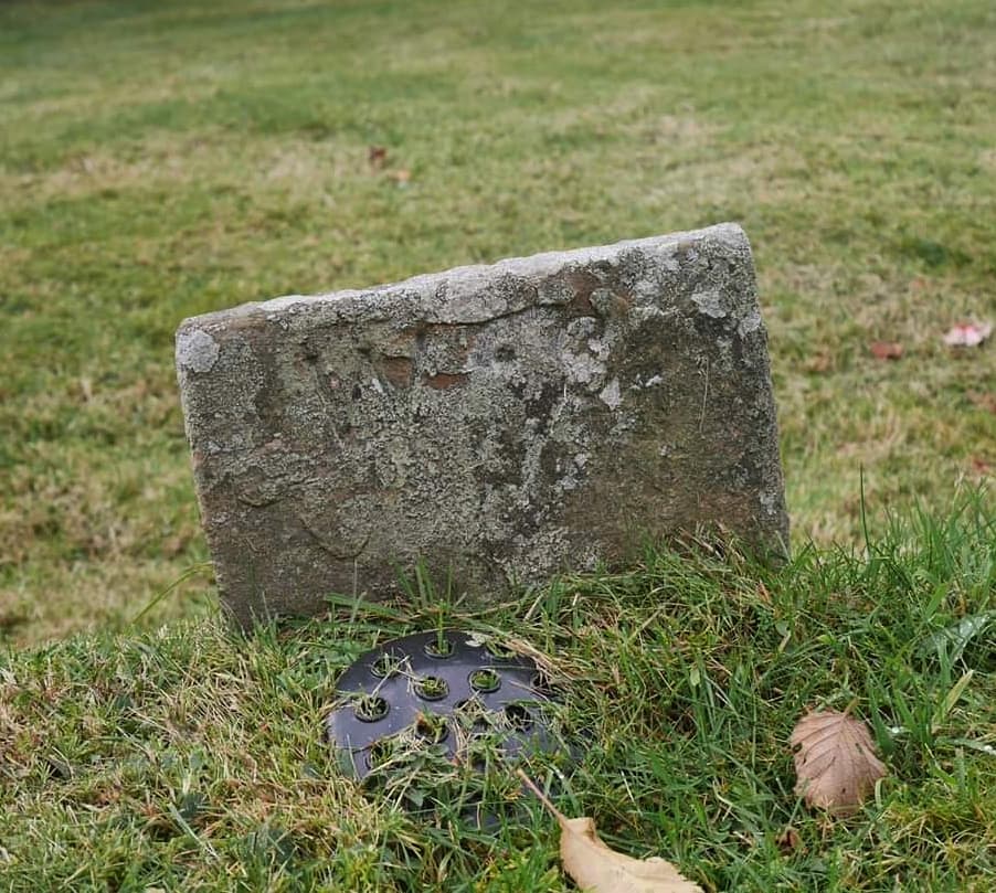 Examples of pauper/low income gravemarkers at Craigybargoed Chapel, Bedlinog. #Wales  #History