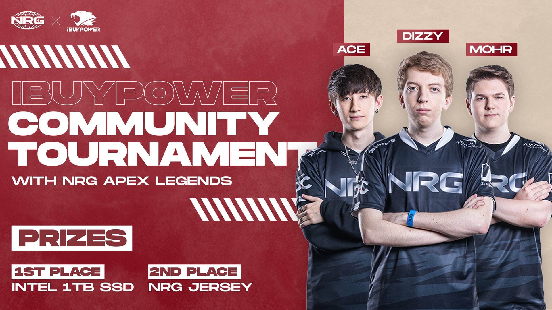 Nrg Current Hey Nrgfam Come Support The Apex Squad As They Play In The Ibuypower th Anniversary Community Tournament Against Each Other Ibpanniversary Dizzy T Co Nkow3tuff1 Ace T Co Epupw3kupq Mohr T Co