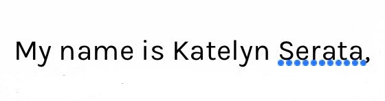 caitlinswyryda's tweet photo. when you try to voice-text your name https://t.co/MfPPWXUW3C