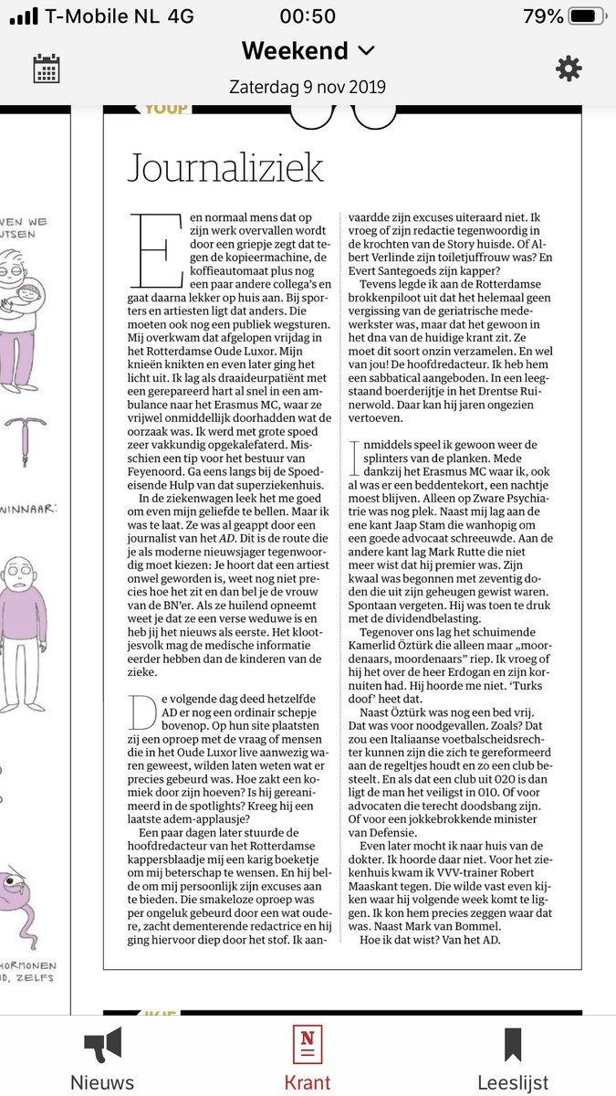 .<a href="/nrc/">NRC</a> Een journalizieke zaterdag!