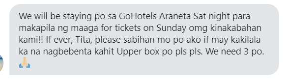 astroboyisgay's tweet photo. "Gaano ka ka-fan ng #UPMBT?"
Willing to spend extra just to get a chance to buy tickets!
Huhuhu!! I wish I could get extra tickets for fans like this!!! #UPFight #TheFightUPCommunity #MaroonManiacs #thebest6thman https://t.co/iMIUwLOx6W