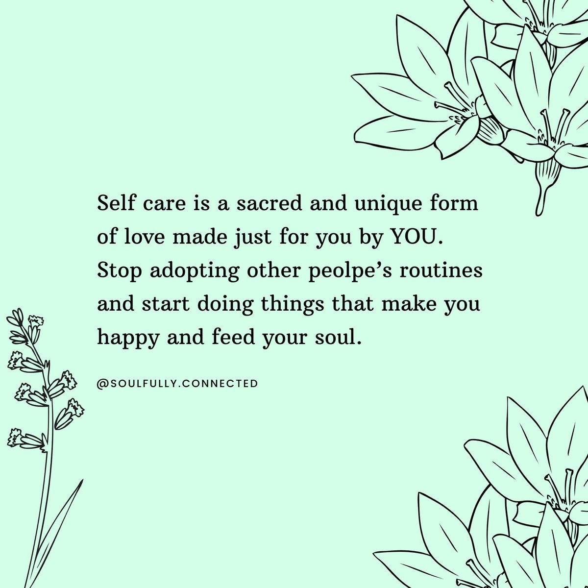 sfly_connected's tweet image. Self Care Daze✨