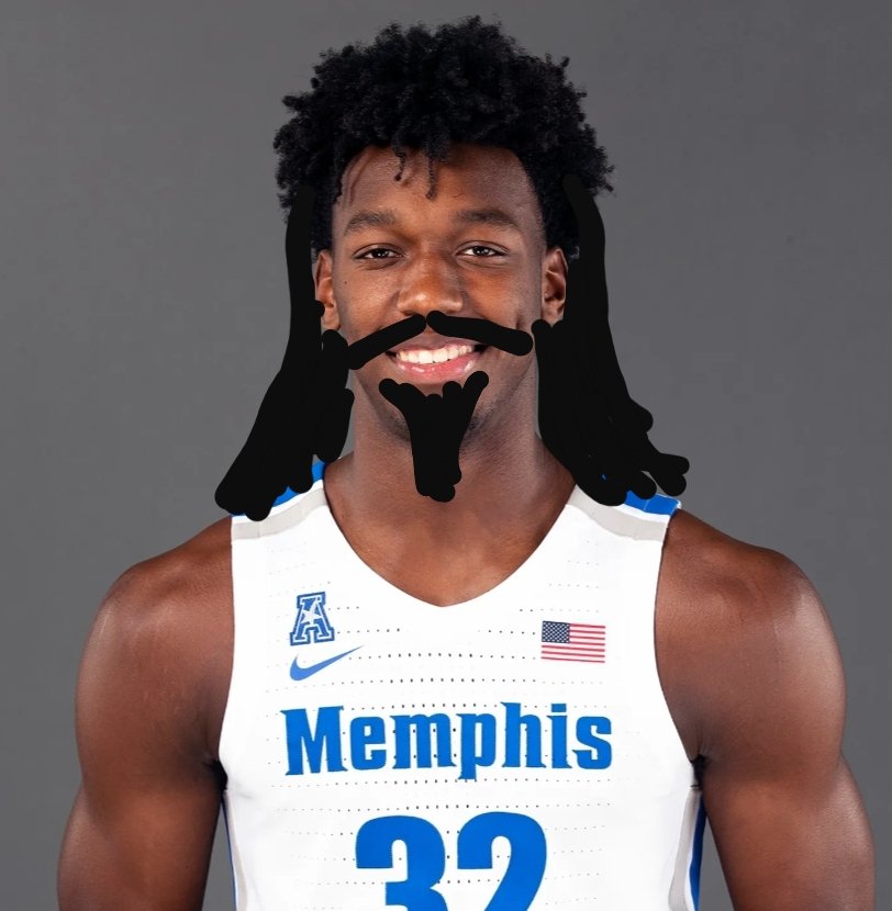 MemphisKee's tweet photo. @JohnMartin929 In unrelated news, the Memphis Grizzlies have just signed undrafted free agent Flames Heisman. https://t.co/boEe3qkRZN