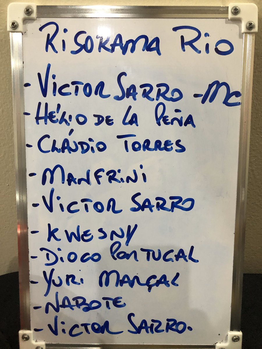 Este é o @Risorama hoje. Tá ruim não