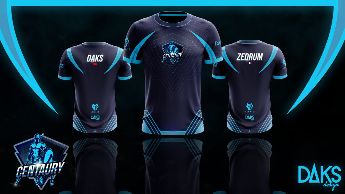 CentauryE's tweet image. Nous avons le plaisir de vous annoncer notre premier partenariat qui va nous offrir les maillots pour notre équipe ! Ce partenaire est Lenaic.me qui est une entreprise de développement web, donc n'hésitez pas à passer par eux pour tout site web ect !
Merci !