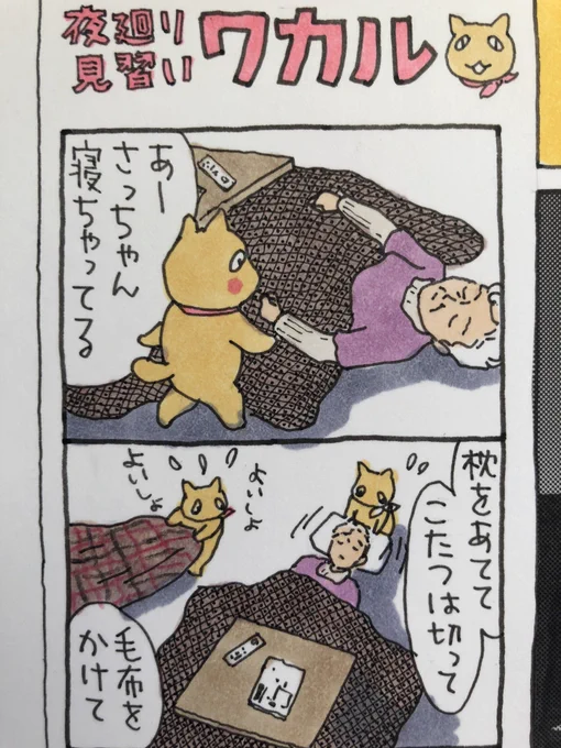 おはようございます
このところ、6巻のかきおろしと修正にバタバタしていました
が

時間切れで
もう出来ることはなくなりました

原稿の色がどこまで再現してもらえているか
出来上がった本を見るまでわからないので
すごく心配です
発売日まで心配です

ともあれ
今日
ご無事で!

#夜廻り猫 