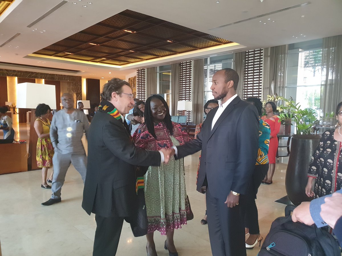 KingOyoOfficial's tweet image. Pleasure meeting @UNDP Administrator @ASteiner at the #HighLevelDialogueGH in Accra, Ghana. Looking forward to working together on increasing the Monarchs contribution towards achieving the SDGs and the first #WorldMonarchsSummit2020 in Tooro Kingdom from  7 - 11 September 2020.
