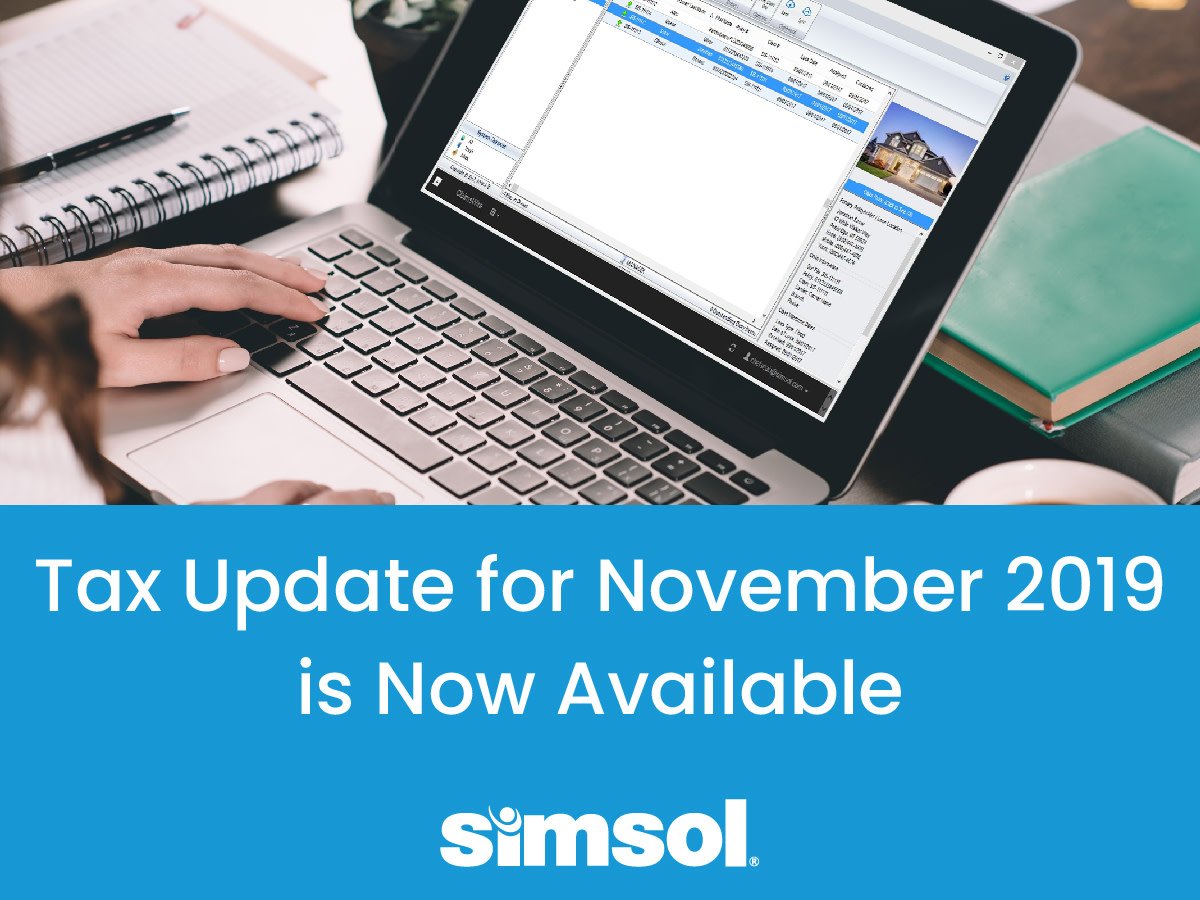 Simsol_Software's tweet image. Simsol Property Estimating Tax Pricing Update for November 2019 has been released. #propertyestimating #insuranceadjuster #propertyinsurance #update