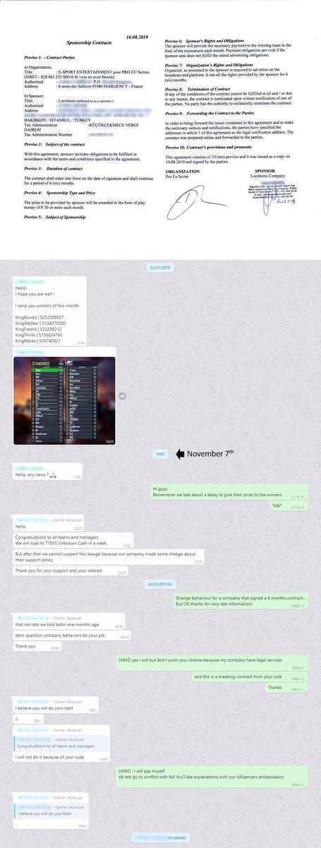 MGADuels's tweet photo. We are sad to announce that we are parting ways with @lootitems 

We thank you for them for all their efforts, and for sponsoring our achieving teams in our scrims.

We wish Loot Items a safe and fair future in their next adventures, and that WE find the correct partners for US. https://t.co/7FmF9Q4Ct0