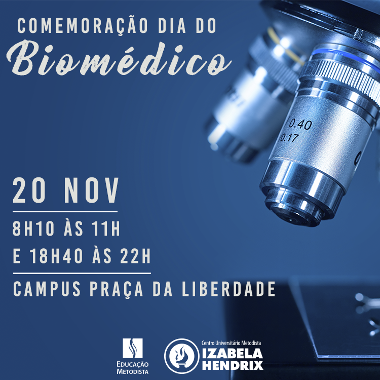 Izabela Hendrix comemora o Dia do Biomédico. Saiba mais: bit.ly/2qyZfF5