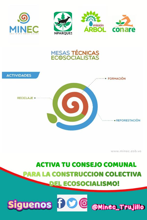 #InformaciónImportante
👇👇👇👇👇👇👇👇👇👇
#ActivaTuConsejoComunal
#ConformemosTodosLasMTE
#TrujilloEcosocial 
@MiEcosocialismo @OswaldoBarberaG @GobTrujillo @CONARETrujillo @InparquesGobVe @Rmatos17 @fundamiarbol