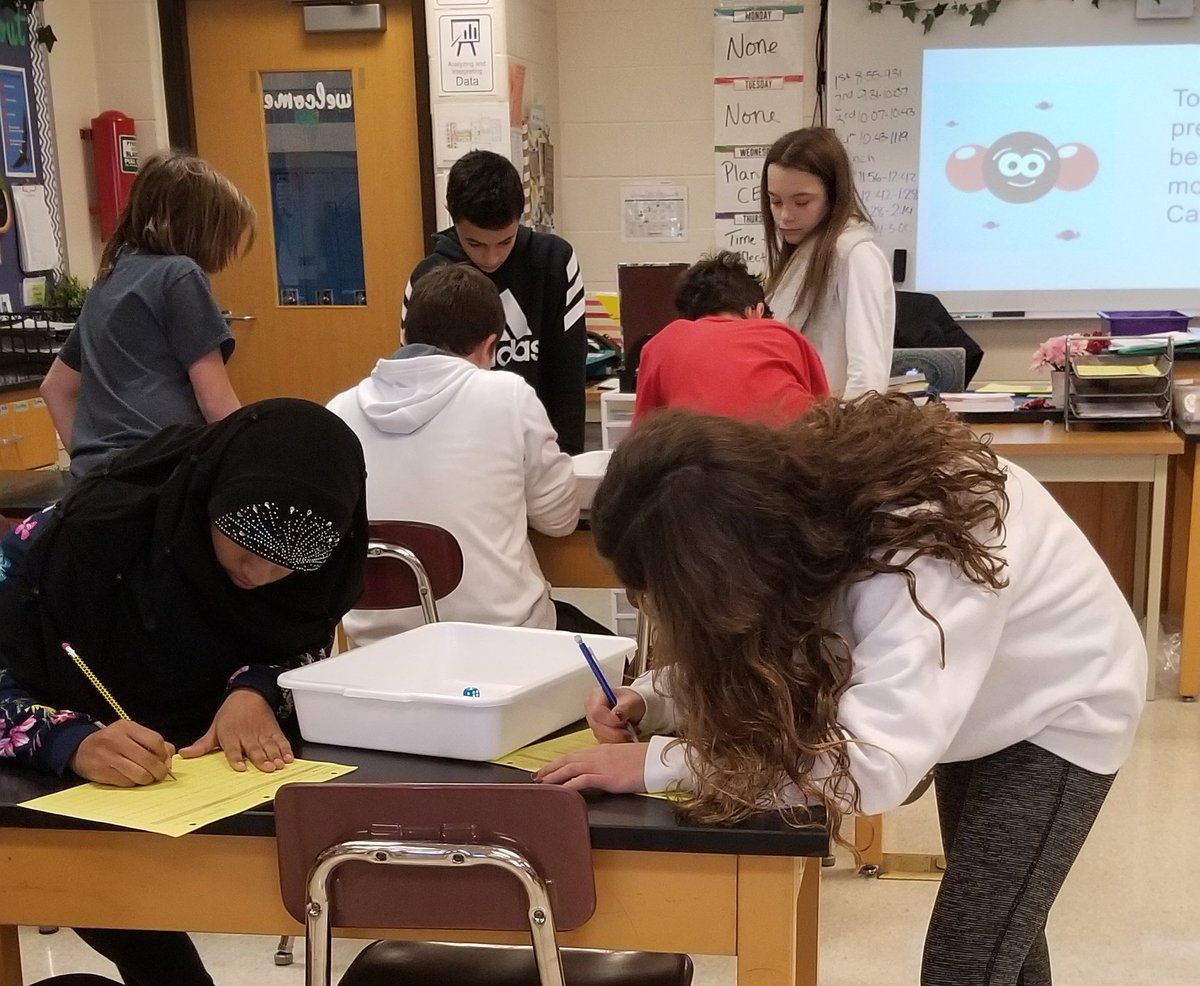 Today we are learning about the Carbon Cycle by pretending to be Carbon molecules moving through abiotic and biotic places! #GoatTeam #WeAreEmerson #engageD64