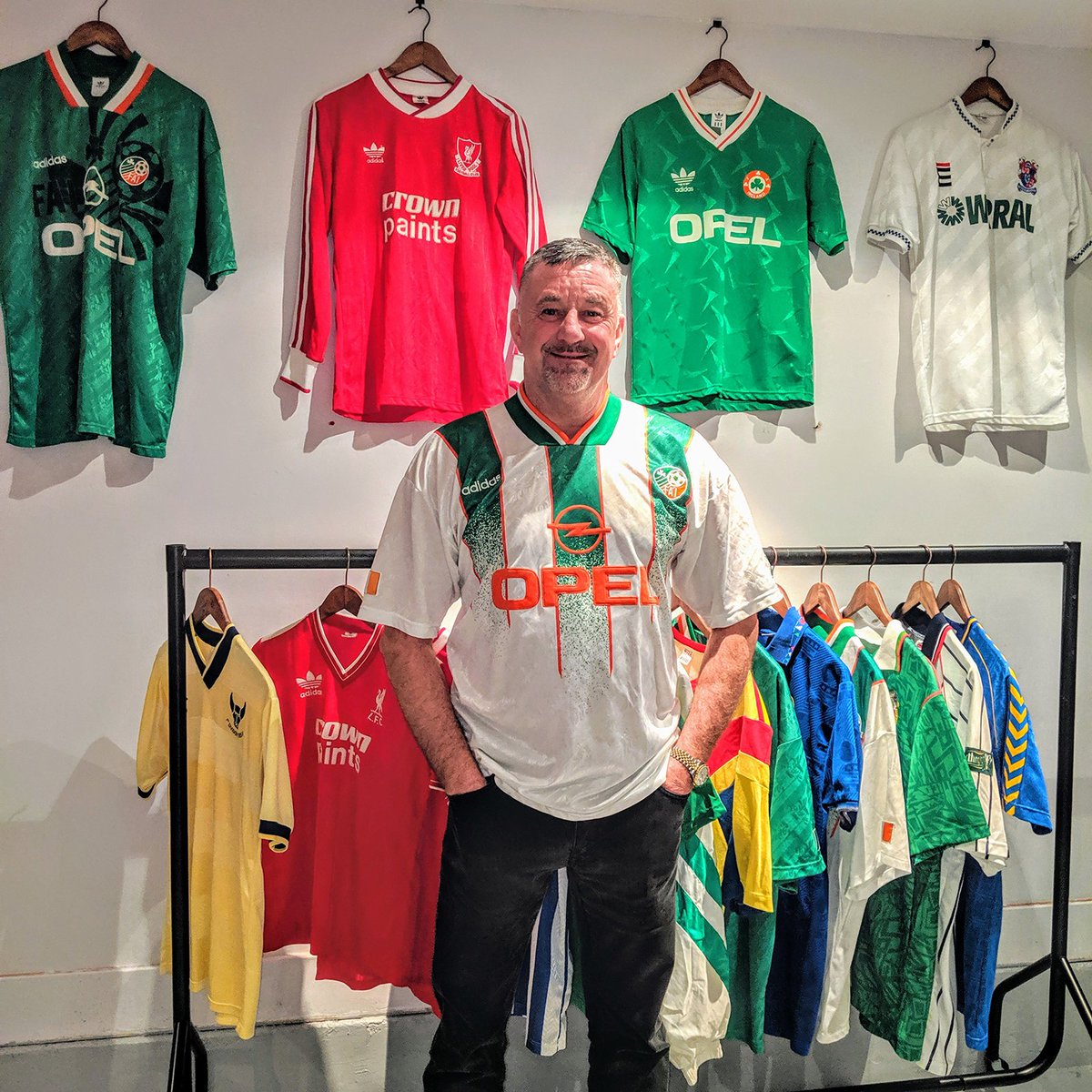 ireland 94 away jersey