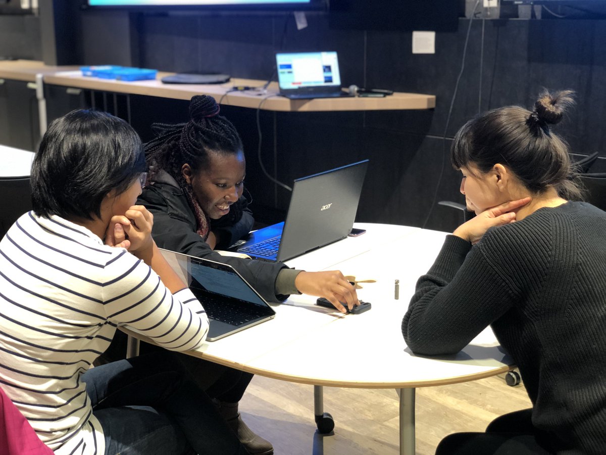 the_studioTO's tweet photo. Creativity was in the air last night at our Hands-On Gaming Workshop hosted by âpihtawikosisân (Métis) game designer Meagan Byrne. Participants learned about ways interactivity can be used to tell stories on their own - HQ Team
.
#HQCurates, #thestudiofcad, #Indigenous https://t.co/9hEYKakB54