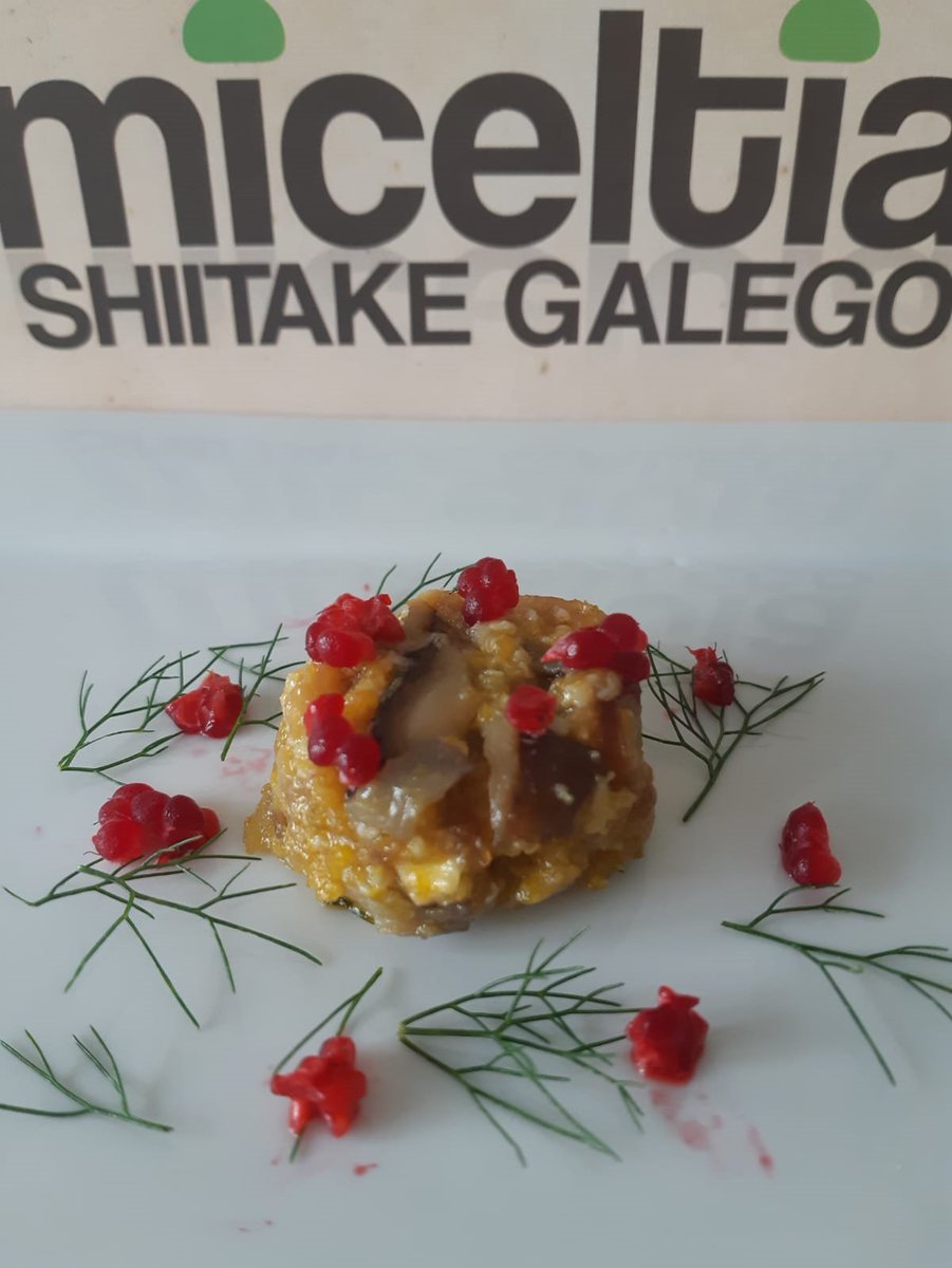 miceltia's tweet photo. Hoy toca menú otoñal...un  revuelto de shiitake🍄 y castañas!. Rehoga castañas y cebolla laminadas con hinojo. Añade hongos, sal y huevos...si lo prefieres dulce, además pon un pelín de miel con frutos rojos...y a disfrutar!!😋

#miceltia #shiitake #recetas https://t.co/ZnGH1wToIz