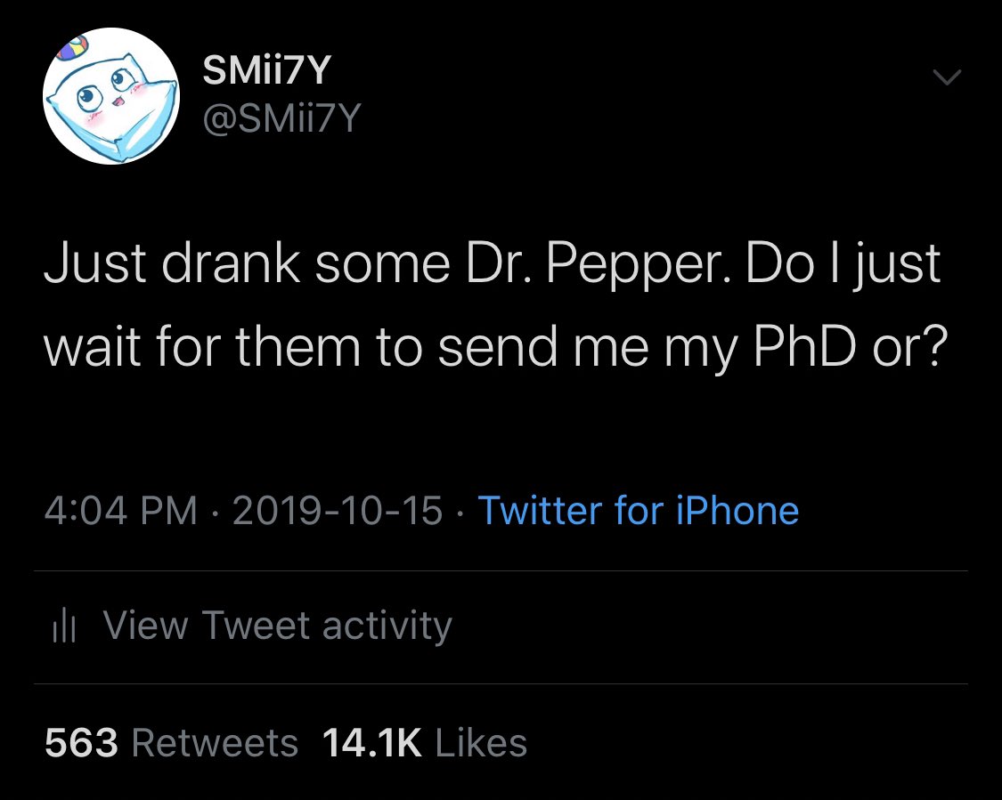 SMii7Y's tweet image. they really came through