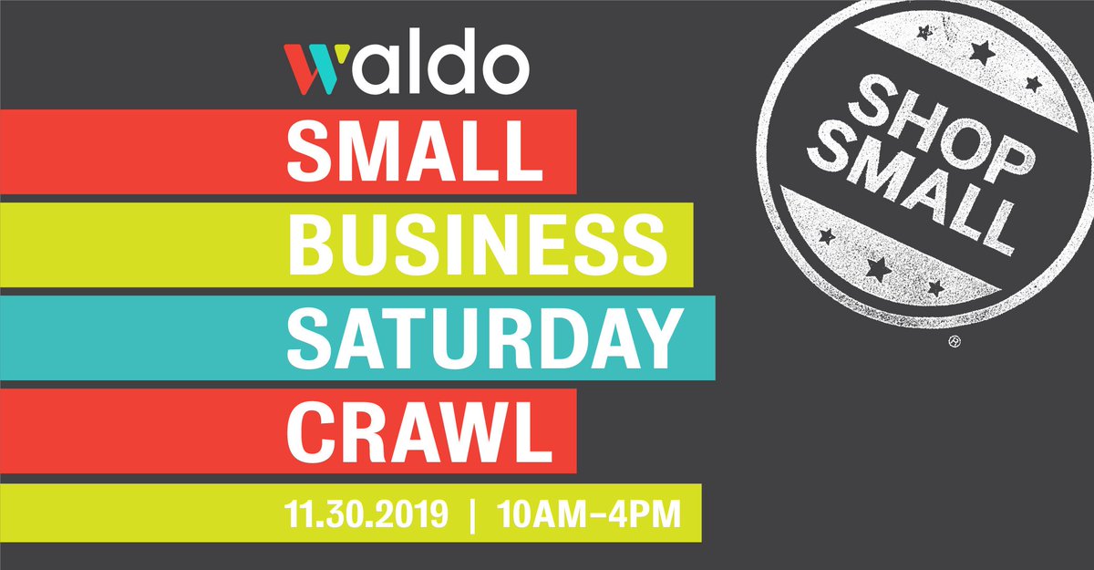 November Dates to Remember:
November 28 - Eat HUGE meal.
November 29 - Sleep then eat leftovers, repeat.
November 30 - SHOP SMALL! Support local Waldo businesses and earn WALDO BUCKS!(waldokc.org/event/small-bu…)
December 3 - Give local!