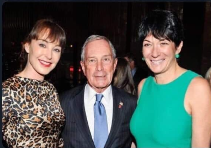 Heard Bloomberg might enter the Presidential Race.

Here he is with Ghislaine Maxwell, Epstein's girlfriend/handler/procurer.

Be a shame if this went viral 😎,