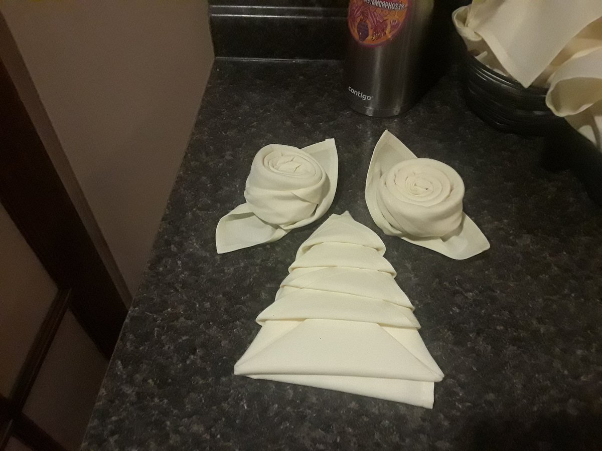 My friend cool custom napkin styles