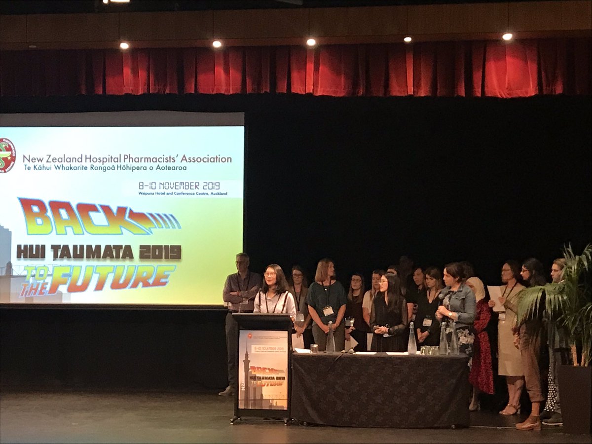 The future of hospital pharmacy in NZ is bright - young, diverse and predominantly female! Here are the poster presenters at <a href="/NZHPAconf19/">NZHPAconf19</a> #NZHPAconf19 #diversity