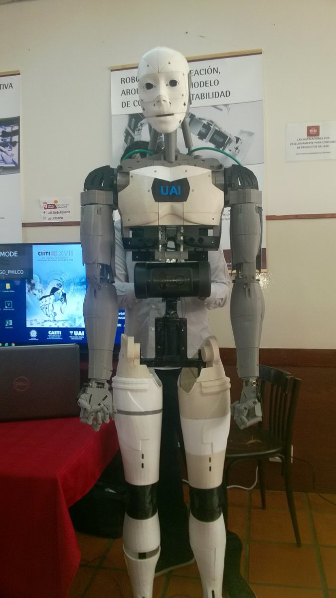 SUDARIN's tweet photo. #CIITI2019 Capitulo #Rosario #Argentina #Robotica #Lab Robotica Física #Labcreativo #3D #UAI @nestorbalich #FrancoBalich @Medevincenzi @confediok @UAInow @conexionabierta @IRI_robotics @hansonrobotics @ricohargentina @IBMArgentina @TNTecno @InfobaeTecno @CancilleriaARG https://t.co/gzJUVlbvbt