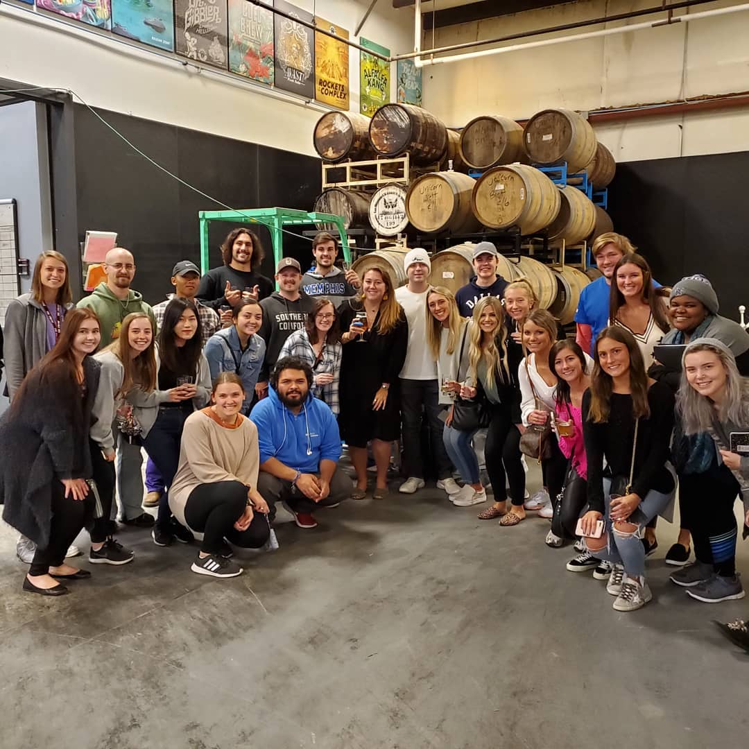 KWSAdvisor's tweet photo. Intro to Wine &amp; Spirits class visits Wiseacre Brewery.  The course, HPRM 3680, will be offered in the Spring semester - don't delay - register next week. https://t.co/A2j2e7WvoX