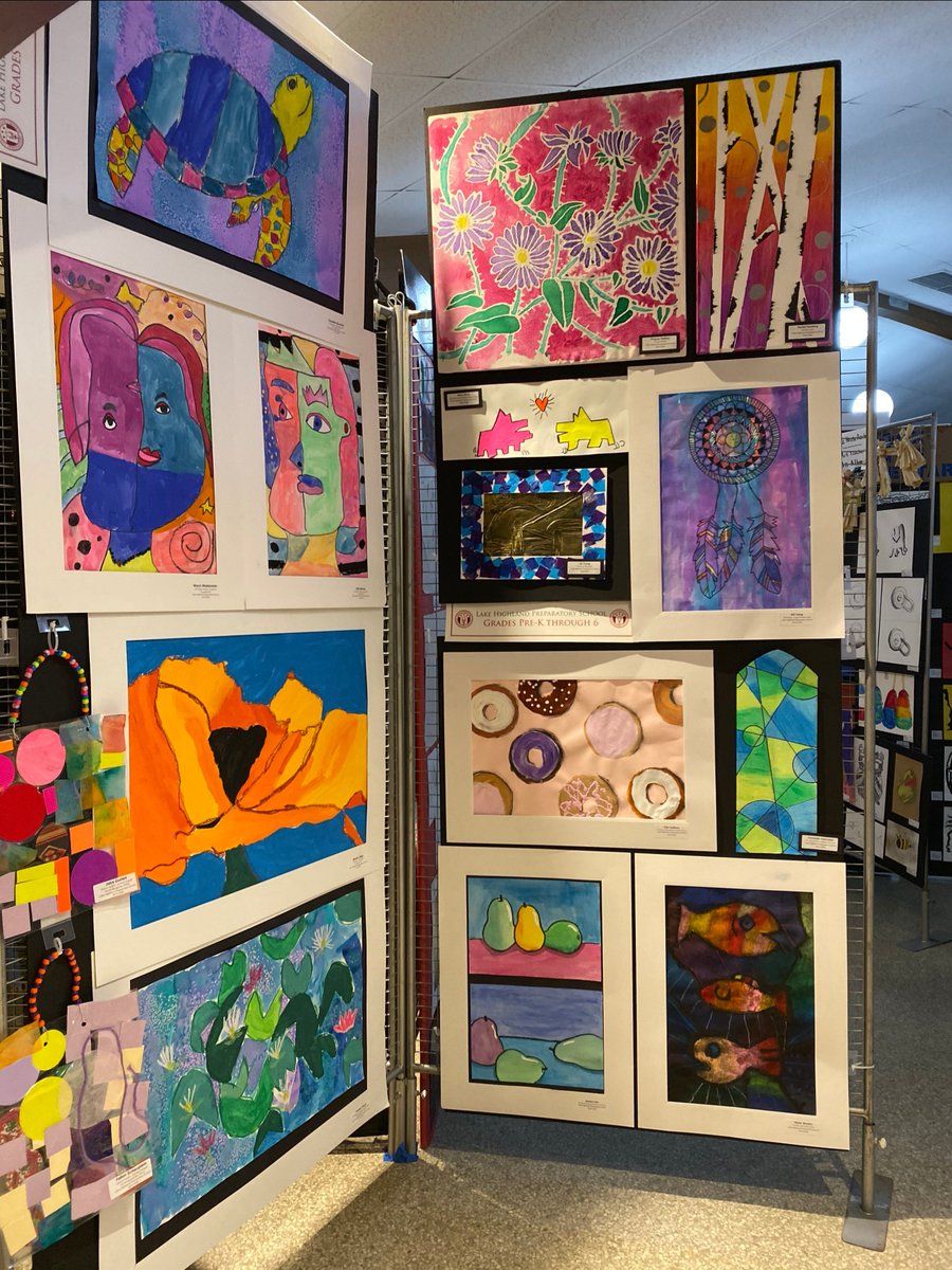 Come to the Maitland Arts Festival this weekend and see artwork by our amazing lower and middle school artists.  The festival runs through Sunday.  #lhpsnews