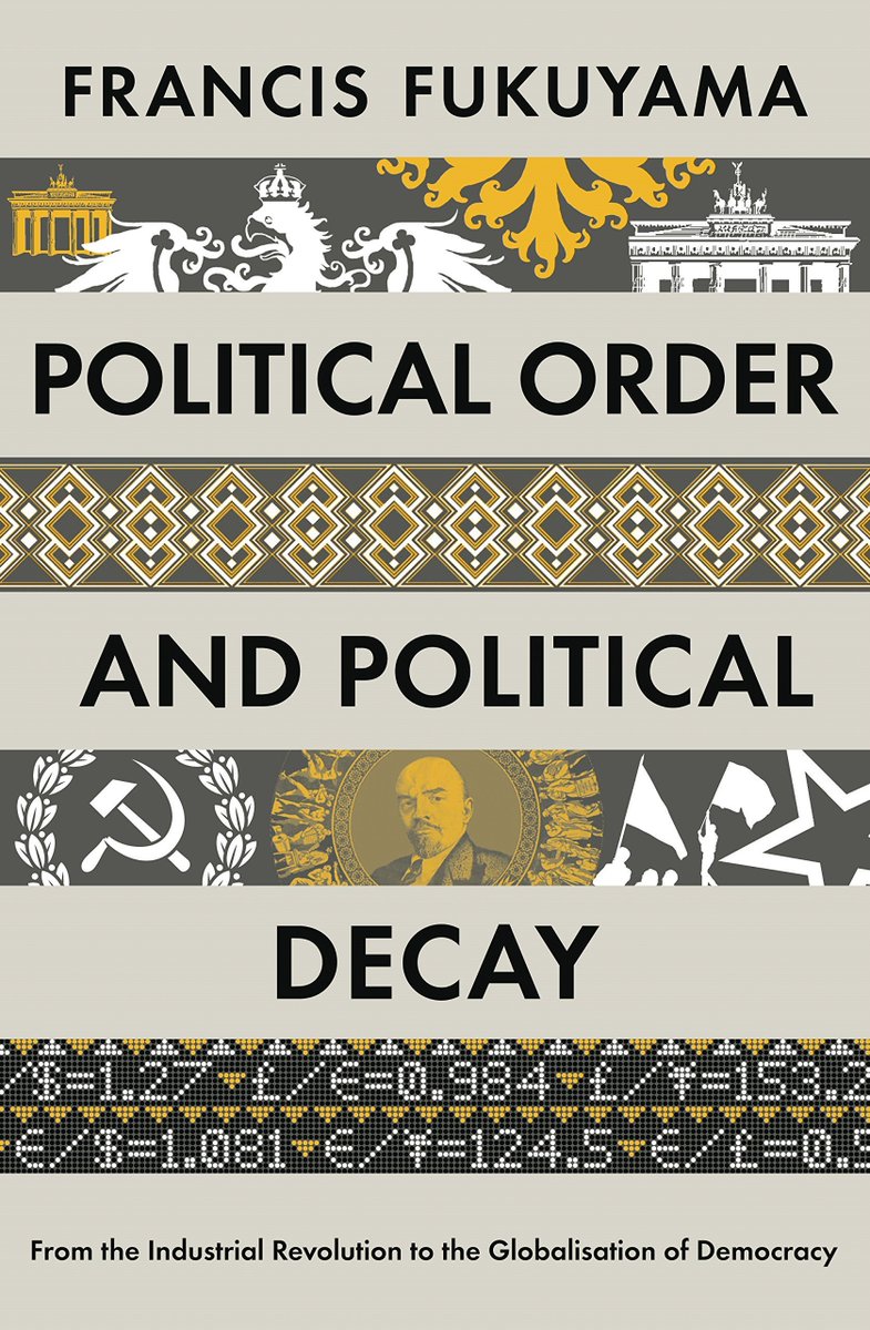 Next up, more predictably, Politics - and how to think about it. (1/4)First is a particular favorite of mine, short, pithy, and opinionated.Fukuyama is long, not very exciting, but easily the best comprehensive account of what we know about the nature and history of politics.