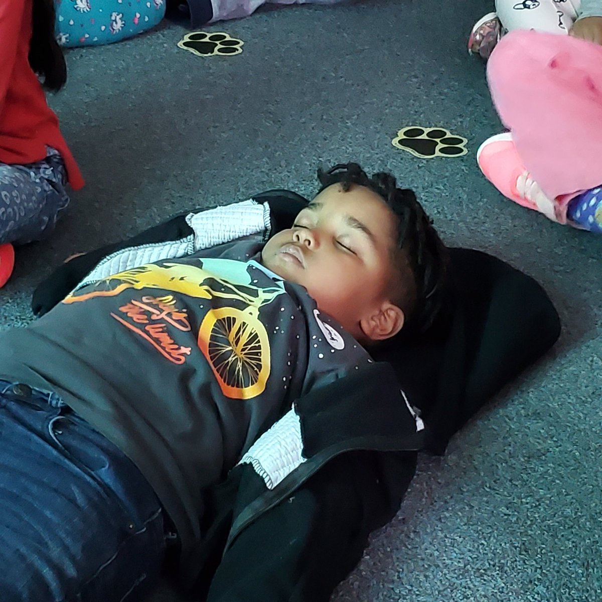 MrsFitz3rd's tweet image. We ended the week with some mindfulness and deep breathing. #relaxation #guidedmeditation