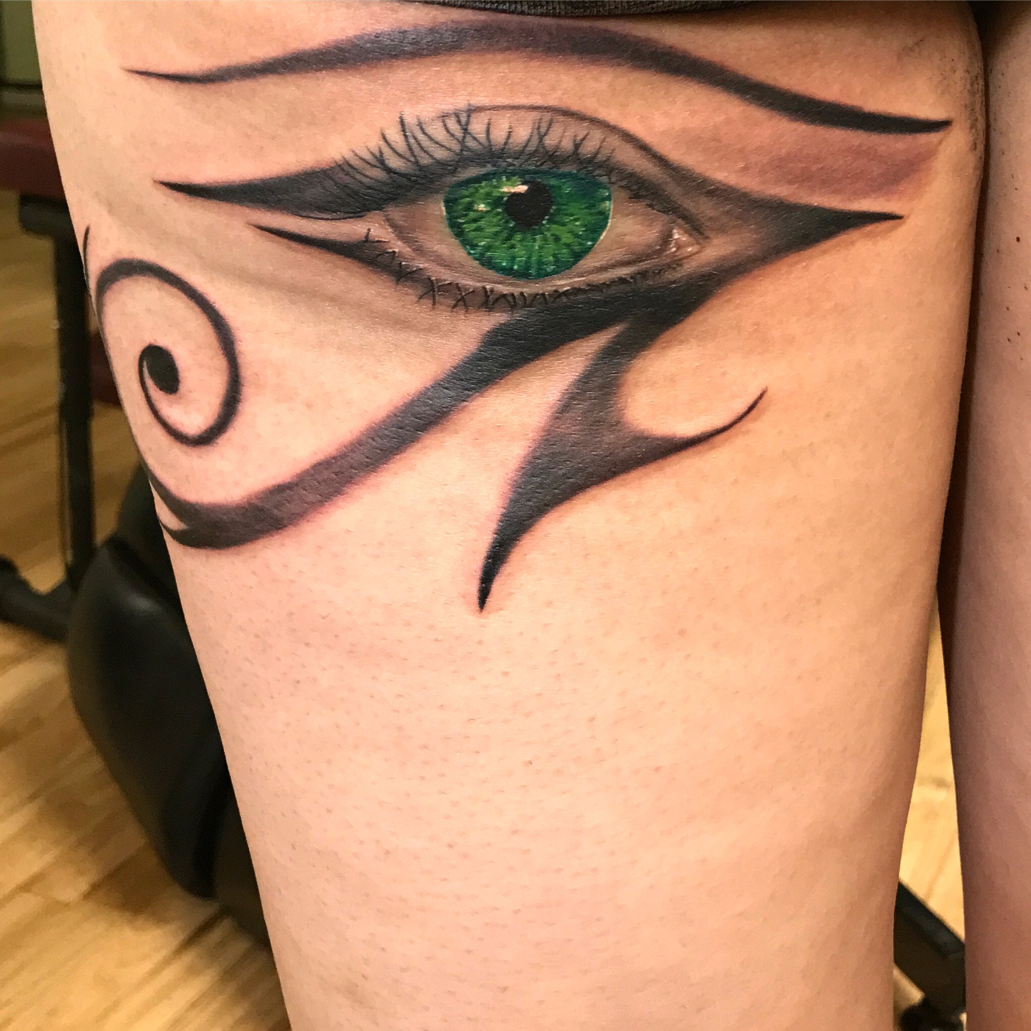 Realistic Eye Tattoo  Black Lotus Tattoo
