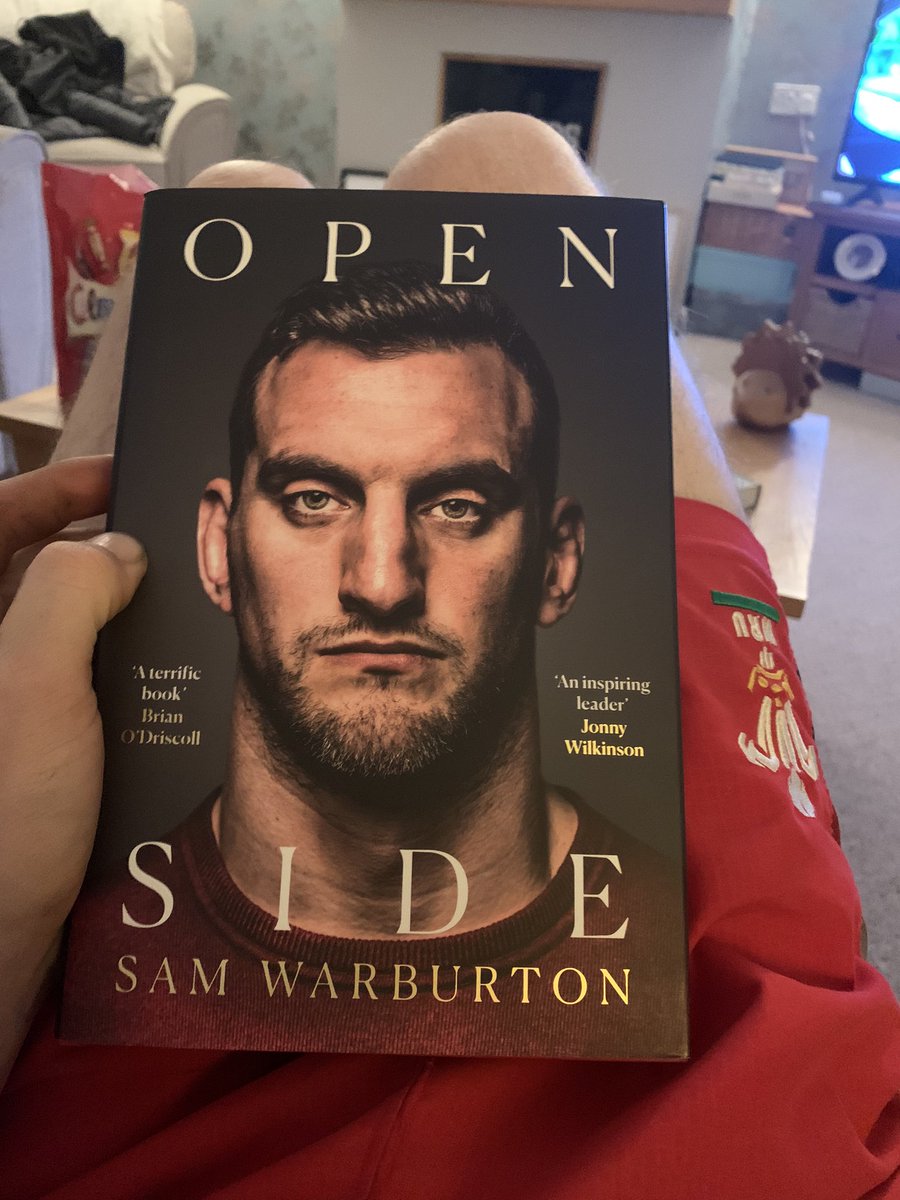 First book ive actually ever wanted to read.. cant wait too get stuck into it.. @samwarburton_