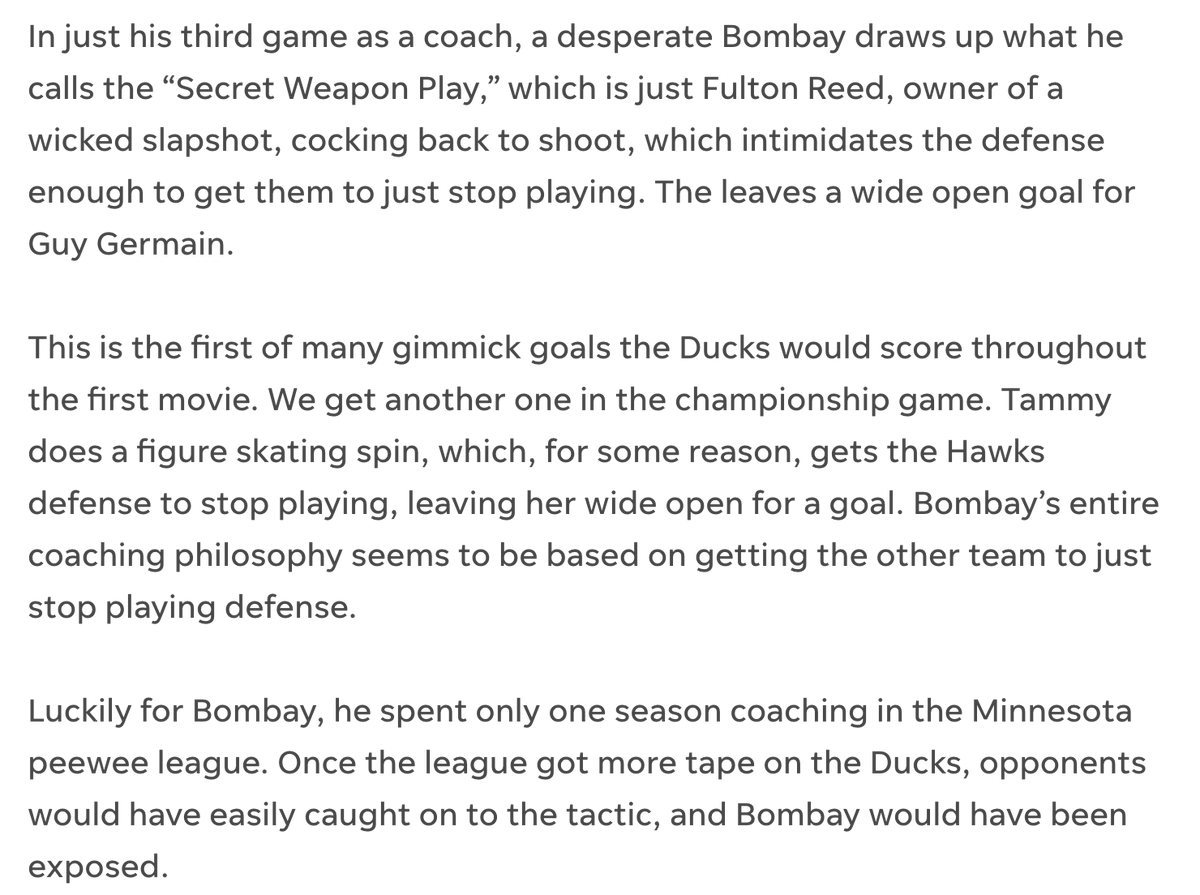 All of his gimmicks would have been exposed if he came back for another season.