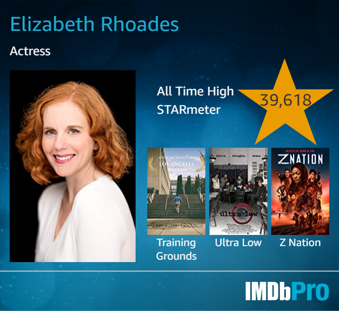 So exciting to see my all time high #STARmeter on #IMDb I feel very #lucky to have worked on each and every #film project listed <3 <a href="/PaleHorseFilms/">PaleHorseFilms</a> <a href="/ChronicleJon/">Jonathan Holbrook</a> <a href="/DavidMLatt/">David Michael Latt</a> <a href="/TheyReachFilm/">They Reach</a> @PulledProk <a href="/JasonWhited1/">Jason Whited</a> <a href="/mirrorimages/">Nicholas Gyeney</a>