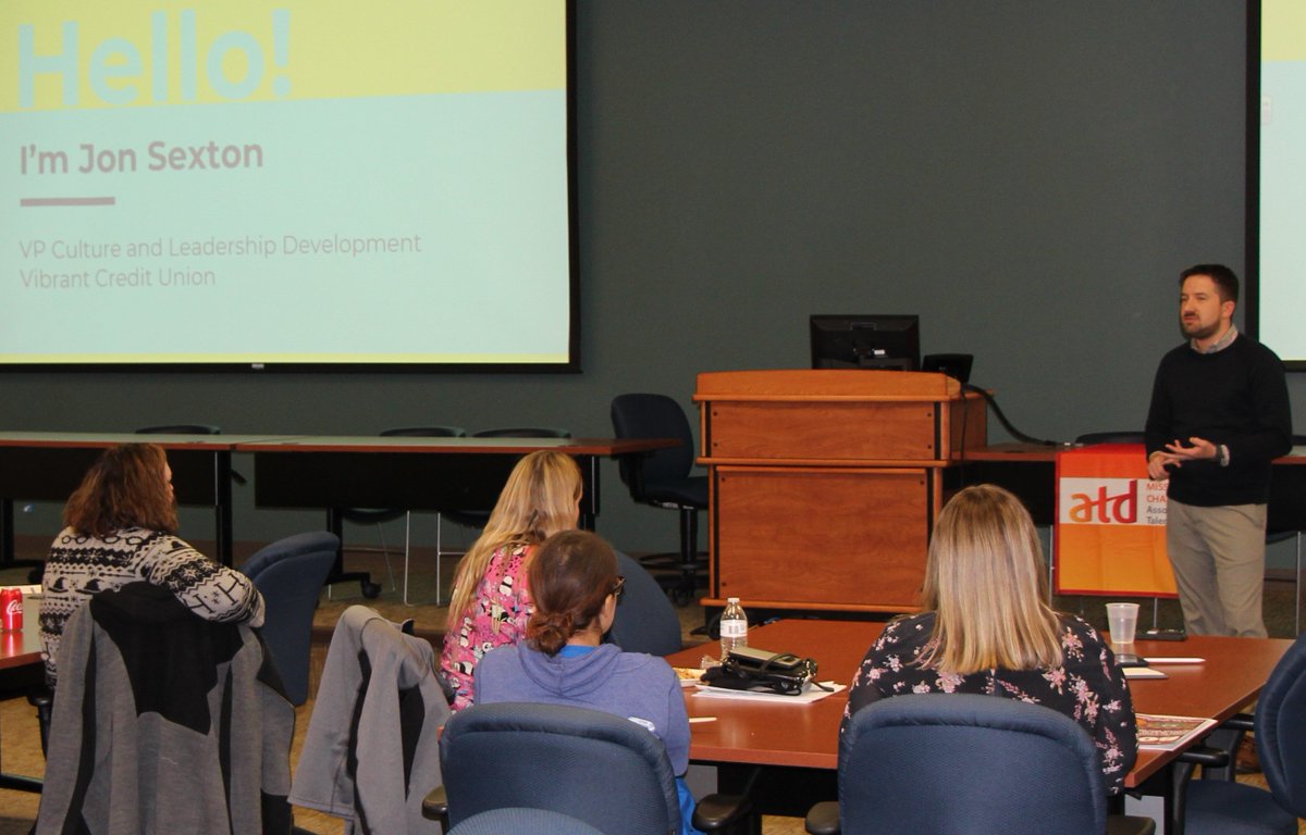 Shoutout to @JSexton15 who provided an overview on the importance of measuring the impact of training initiatives and strategies for doing so.  Next up...join us December 12 for a complementary Networking Event at the Phoenix in Davenport, IA!  lnkd.in/gTbKYhv